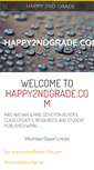 Mobile Screenshot of happy2ndgrade.com